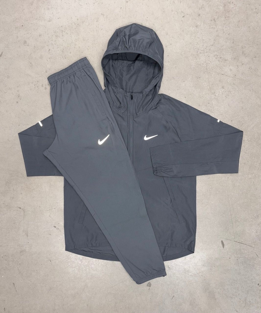 GREY NIKE REPAL TRACKSUIT