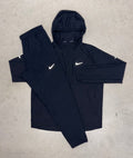 BlACK NIKE REPEL TRACKSUIT